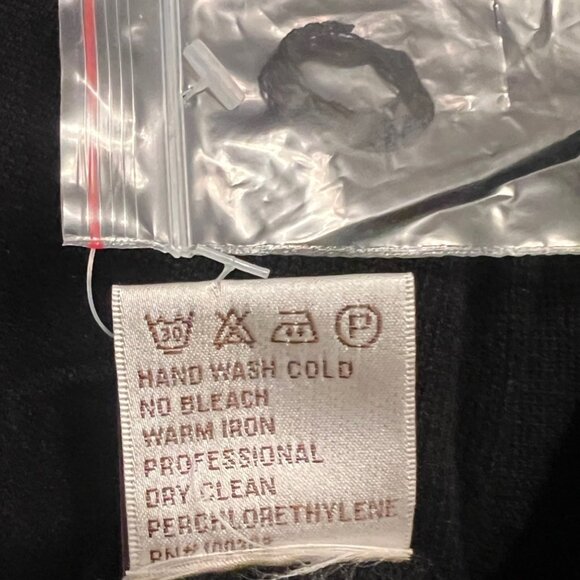 Peter Millar Black Silk Cashmere Blend Pullover Sweater Mens Size XXL 2XL Preppy - Picture 9 of 9